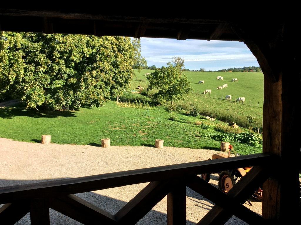 Bed and Breakfast Domaine De Noyer Saint-Christophe-en-Brionnais Habitación foto